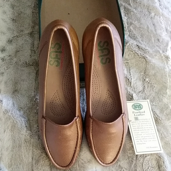 SAS Shoes - SAS Leather Pearlized Tripad Comfort Shoes